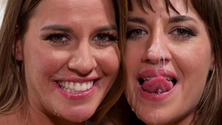 Eveline Dellai and Silvia Dellai: Standing Sex and Spooning