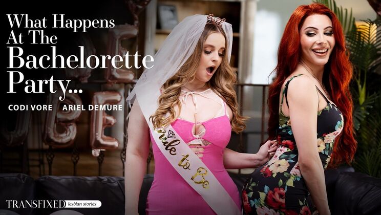 Bachelorette Party with Big Tits and Blowjob