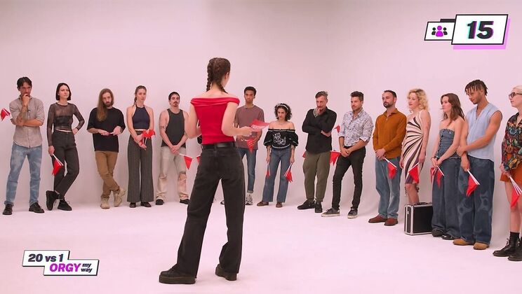 Tattooed Small Tits Brunette In Wild English Orgy