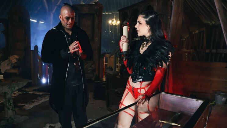 Valentina Nappi's Sexy Ballerina Outfit for Xander Corvus