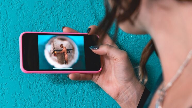 European Sex Drama with Natural Tits & Spanking