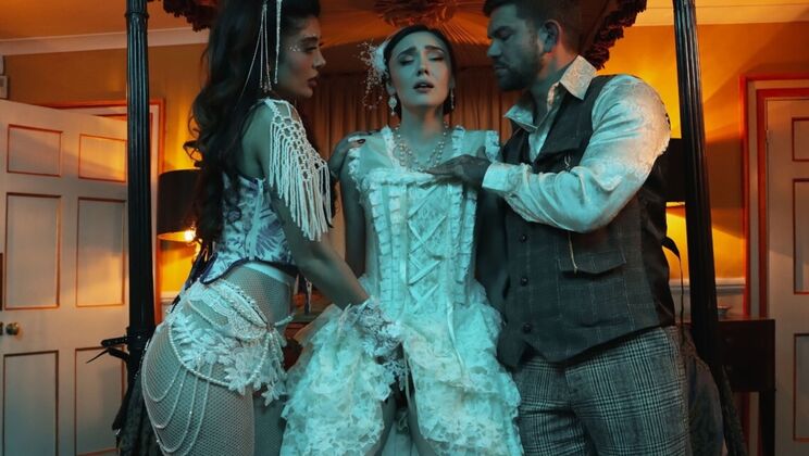 Tattooed Babes with Piercing Get Fucked