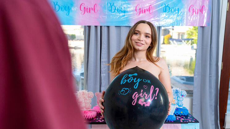 Stepbrother Fucks Petite Brunette Doggystyle For Breeding