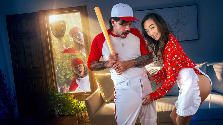 Brunette MILF and Young Guy - Blowjob to Creampie