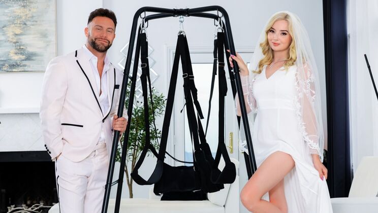 Wedding Hall Blowjob & Pussy Licking - Lexi Lore & Seth Gamble Scene