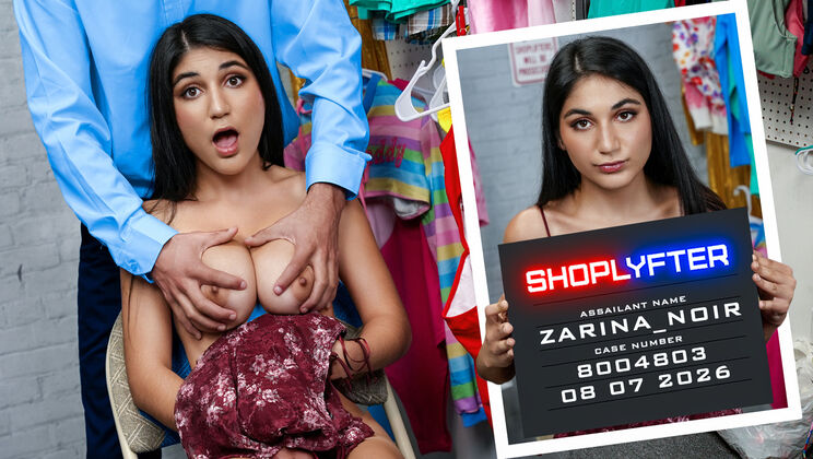 Zarina's Punishment: Rubbing Through Her Dress Then Sucking