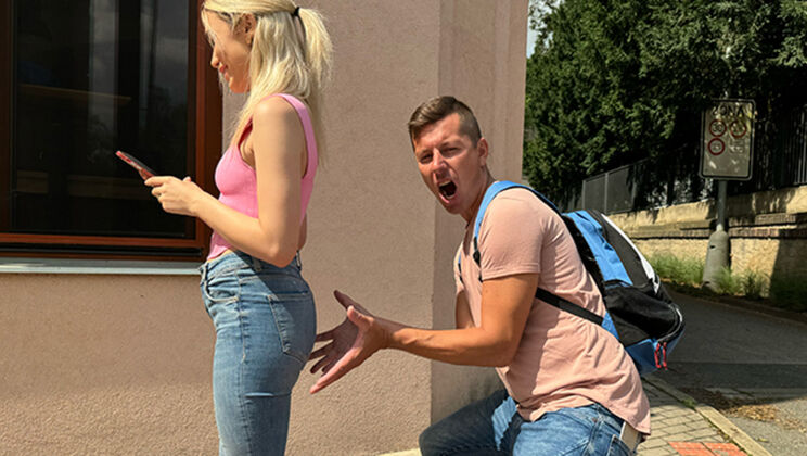 Nick Ross and Isabella De Laa in Big Cock Mr. FAFO or Call My Number, Baby