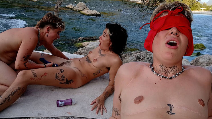 Outdoor Fucking by the River: Elios & Klou
