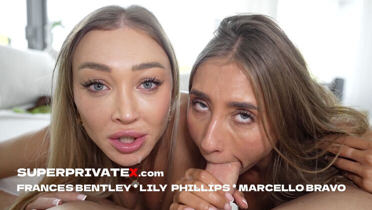 Lily Phillips Marcello Bravo Frances Bentley FFM Fuck