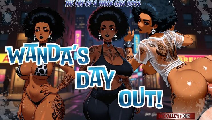 Wanda's Big Day: Shower Interracial Hardcore