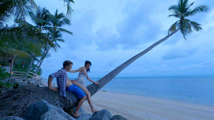 Boris And Nicole Sneak A Quickie On The Beach