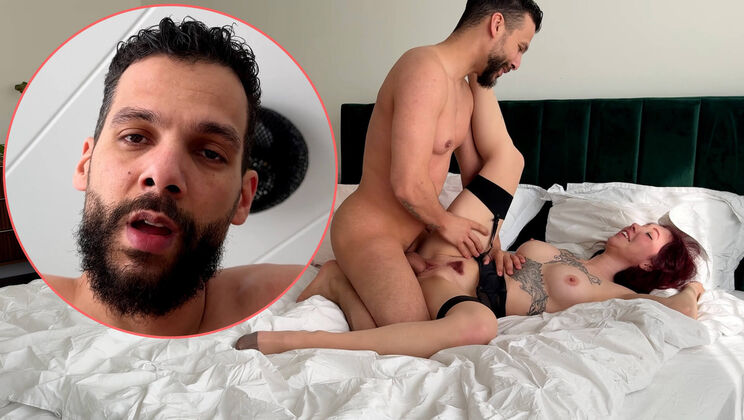 Moaning Men: Lingerie Striptease and Nipple Sucking with Esluna
