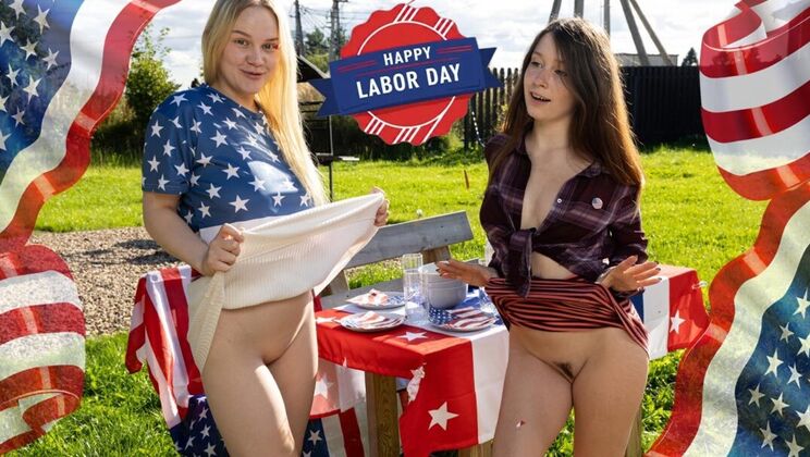 Labor Day 2026 Shaved Blonde Lesbians Outdoor
