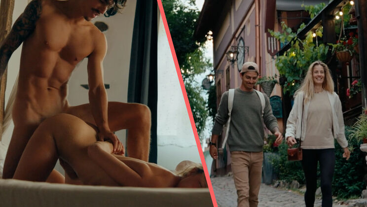 Lost in Romania Part 1 - James & Lola Kiss and Fuck